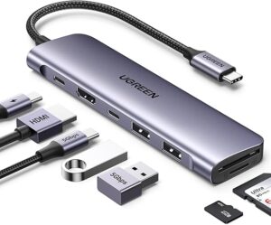 هاب UGREEN REVODOK MULTIFICATION USB 3.0