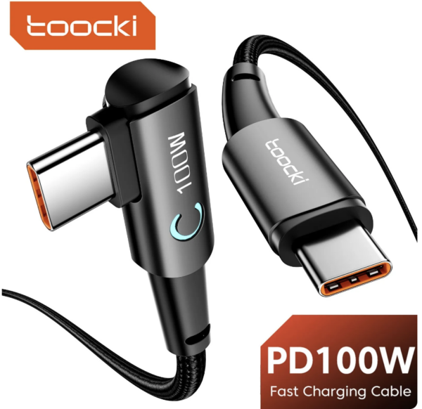TOOCKI 100w Type-C Fast Charging 1M 6A