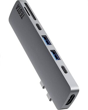 هاب TEQTA 7 در 2 USB-C Thunderbolt 3.0