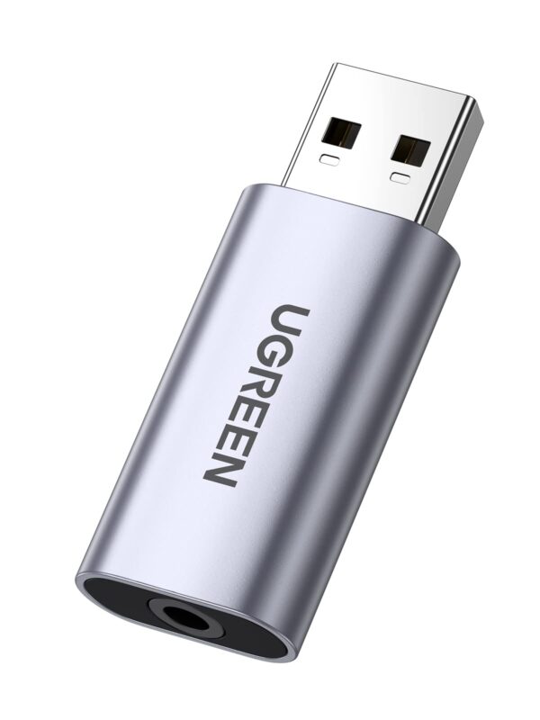 اداپتور UGREEN USB 2.0 به جک 3.5mm