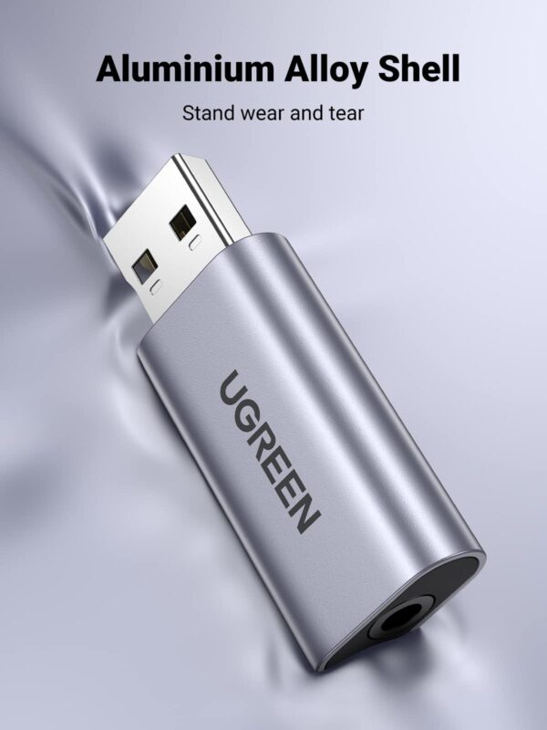 اداپتور UGREEN USB 2.0 به جک 3.5mm