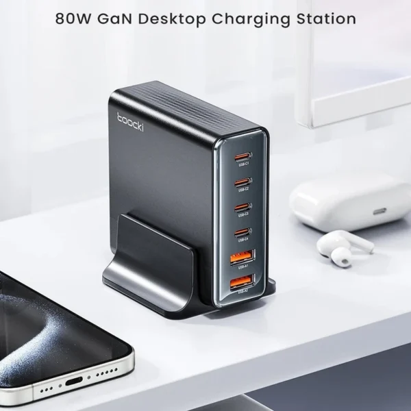 شارژر رومیزی 140 وات توکی مدل ZM-YLC01